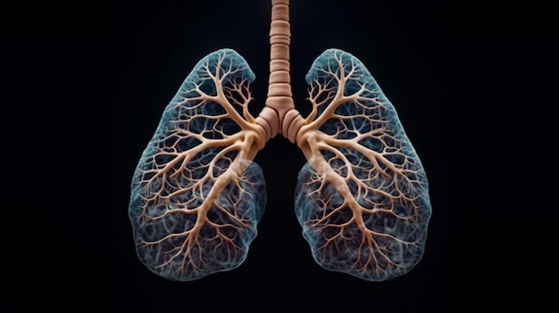 anatomisch longsysteemmodel