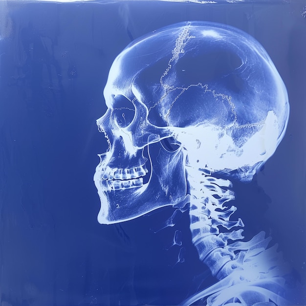 Photo anatomy skull xray