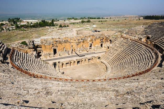 Ancient amphitheater in Hierapolis