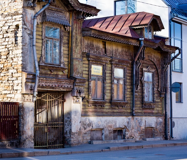 Antico edificio a tallinn