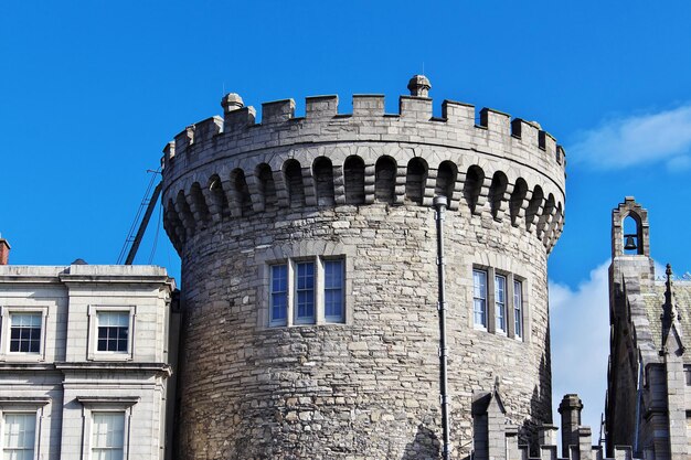 The ancient castle, Dublin, Ireland