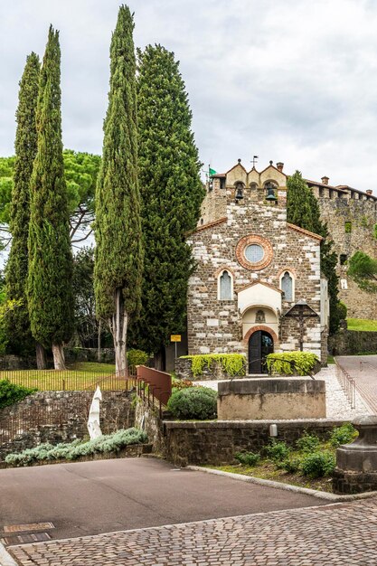 Photo ancient castle of gorizia friuli italy