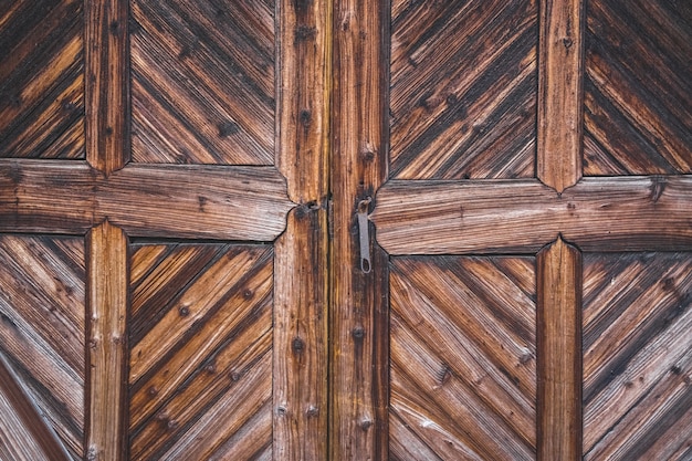 Ancient Chinese wooden doors