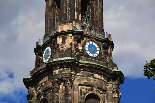 The ancient church in Dresden, Germany