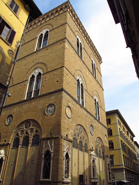 The ancient church in Florence Italy