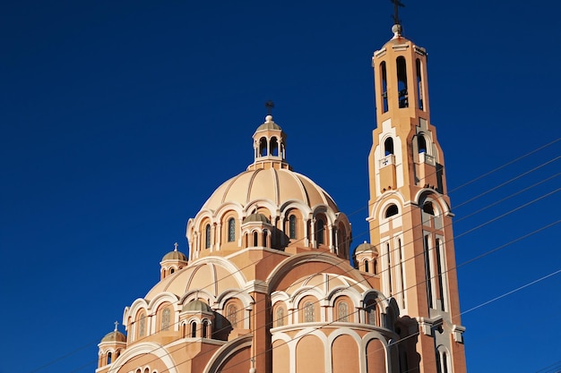 Foto l'antica chiesa di jounieh in libano