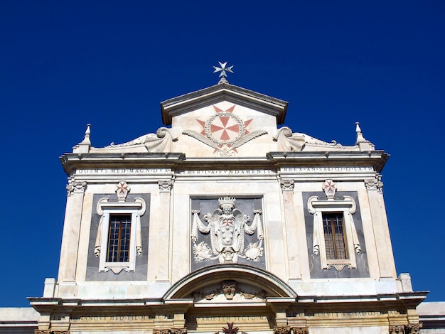 The ancient church in Pisa Italy