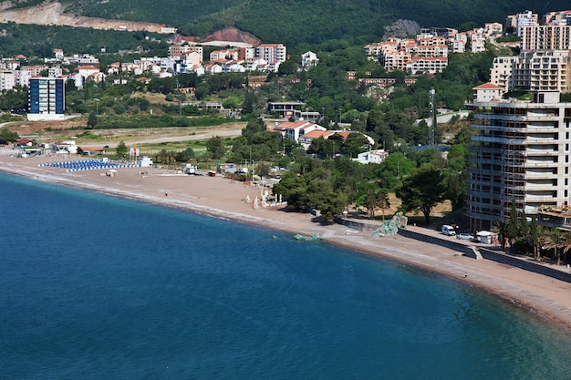 The ancient city of Budva, Montenegro