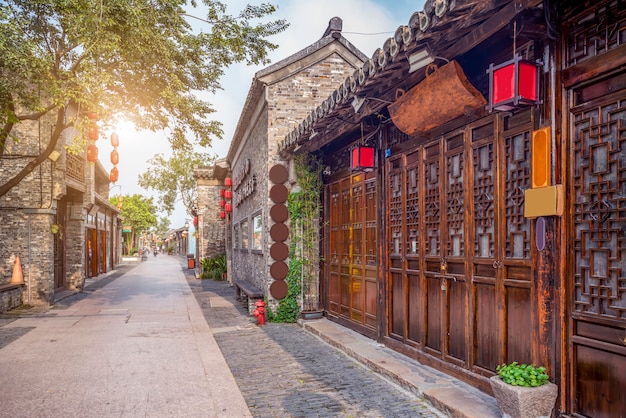 Ancient city, Dongguan old street, Yangzhou, China