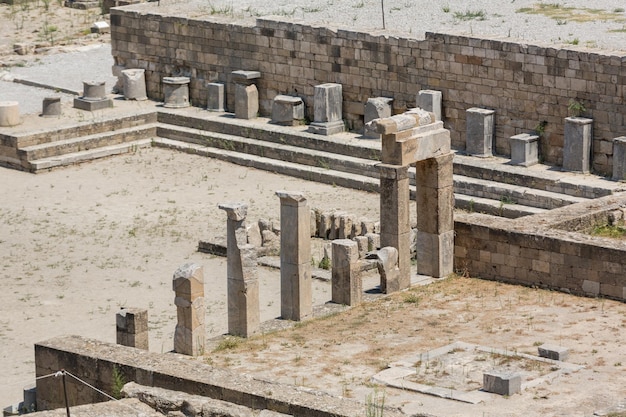 The ancient City of Kamiros at Rhodes Island, Greece