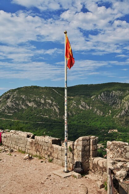 The ancient city Kotor on the Adriatic coast, Montenegro