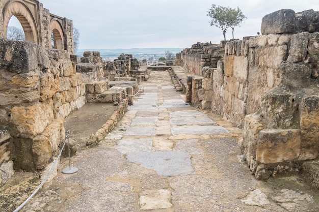 Ancient city ruins of Medina Azahara Cordoba Spain