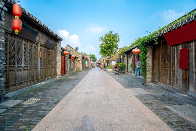 Ancient City Street of Yangzhou, China