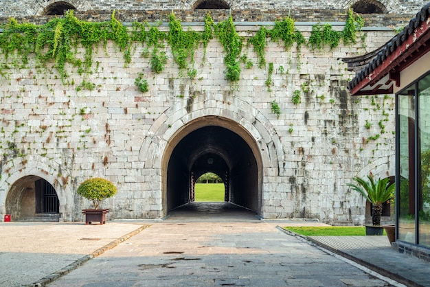 Ancient city wall gate