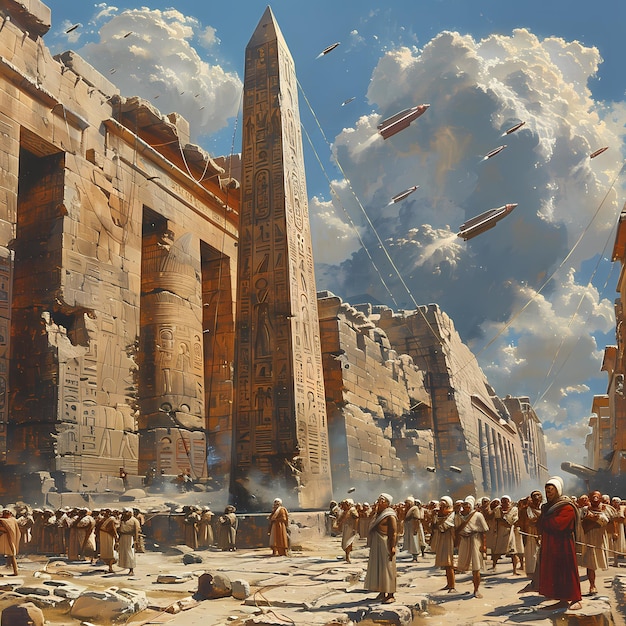 古代文明 現代の紛争 大ピラミッドの包囲