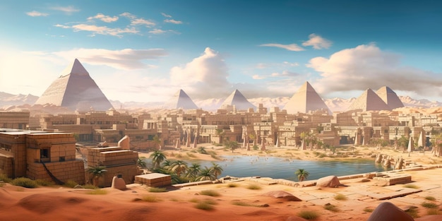 Photo ancient civilizations such as egyptian