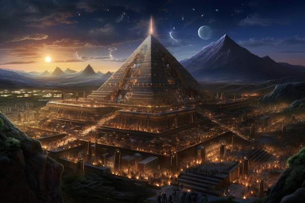 Древние цивилизации, такие как египтяне и инки Внеземные технологии Генеративный ИИ