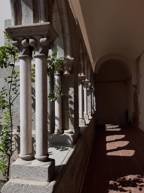 Photo ancient cloister