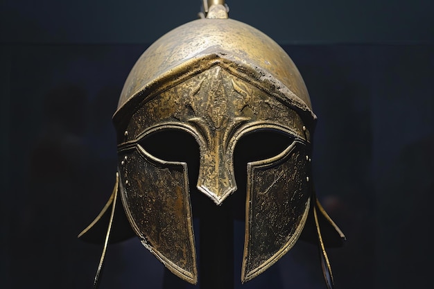 Ancient corinthian helmet Generate Ai