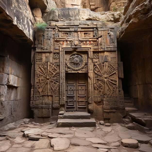 Photo ancient door