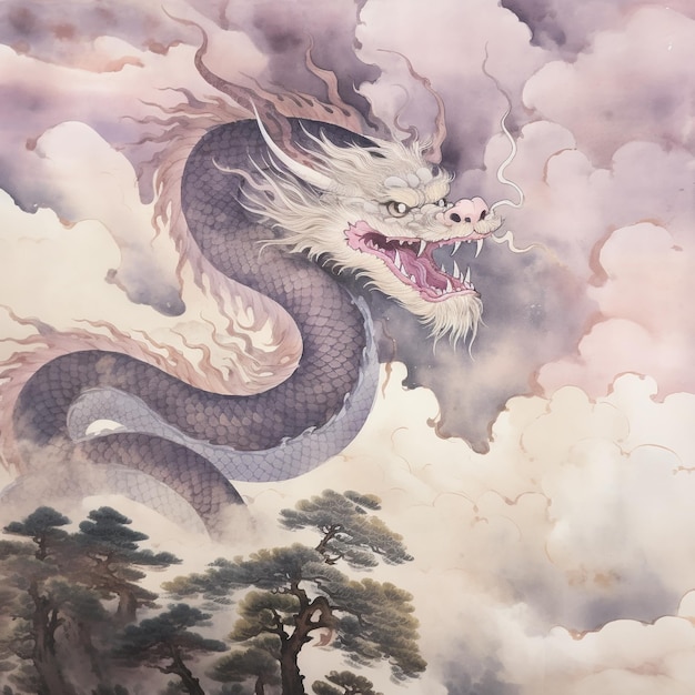 ancient dragon illustration