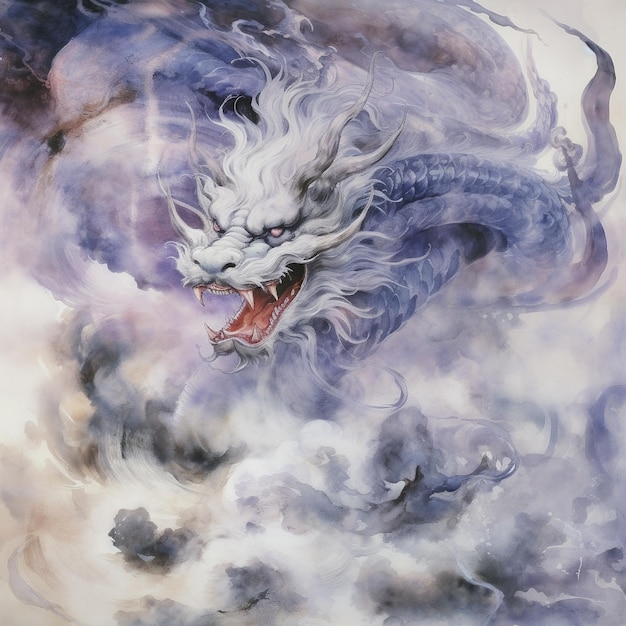 ancient dragon illustration