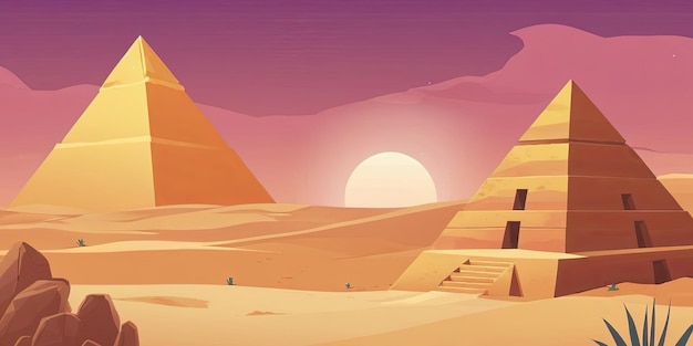 Ancient Egypt Game Background