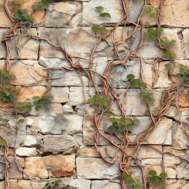 Ancient exterior wall of the house