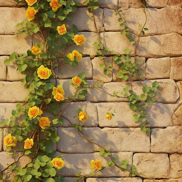 Ancient exterior wall of the house