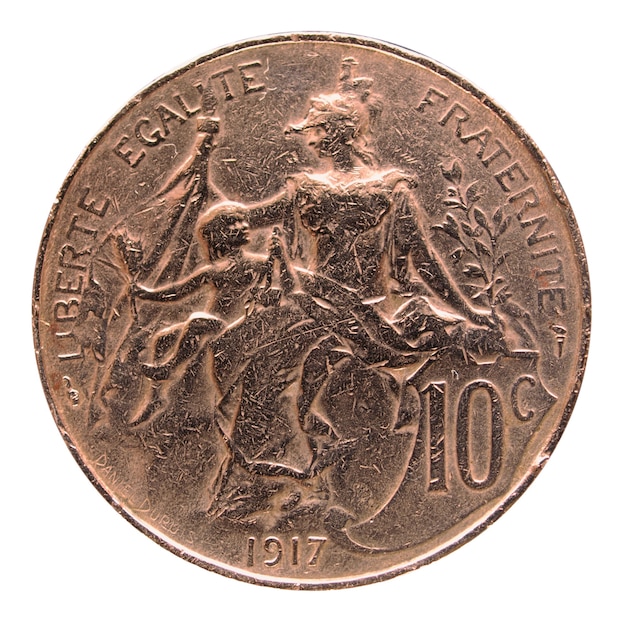 Ancient French coin