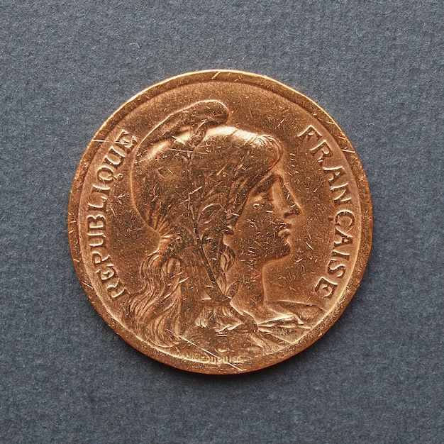 Ancient french coin