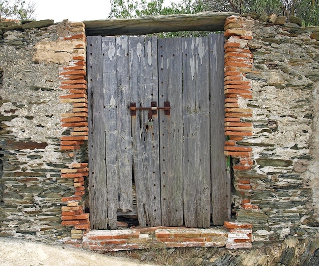 Photo ancient gate