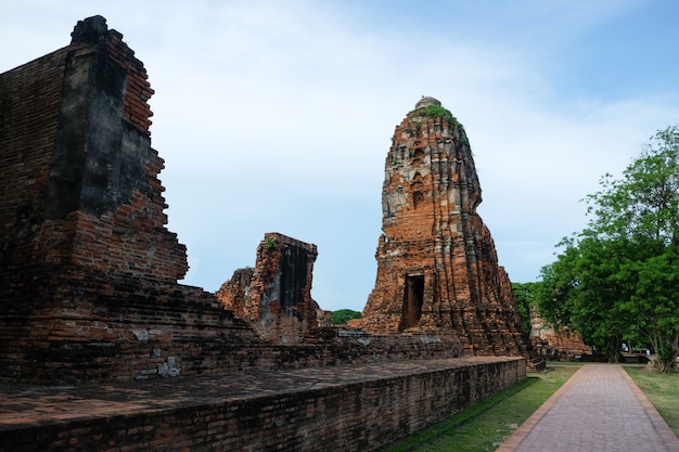 Ancient historical monument in Thailand