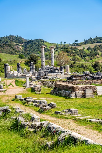 Ancient Historical Tourism Place Sardes Artemis