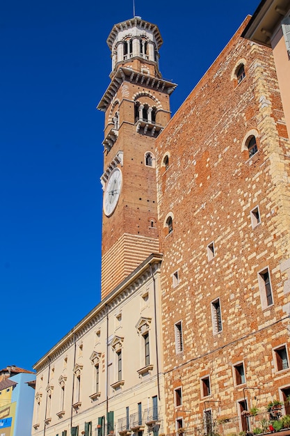 The ancient Italian city of Verona the historic center of the city