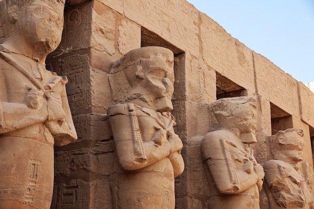 エジプトルクソールの古代カルナック神殿