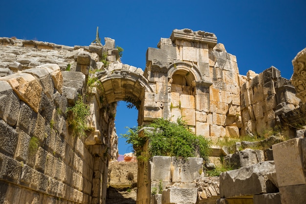 Ancient lycian Myra ruins at Turkey Demre