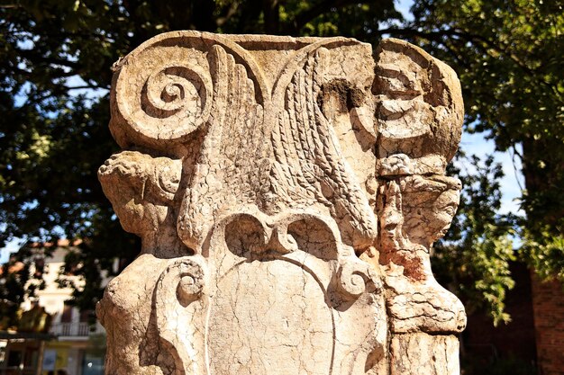 Ancient marble sculpture
