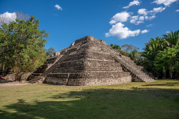 Ancient mayan ruins of Chacchoben