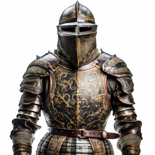 An ancient medieval armor
