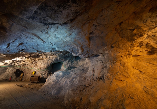 Photo the ancient mines of dossena