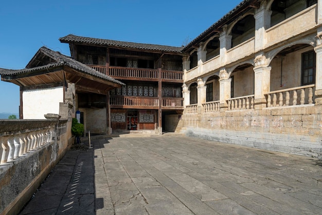 Photo ancient ming and qing architectural complexes in china