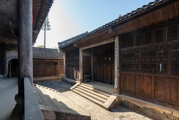 Photo ancient ming and qing architectural complexes in china