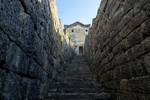 Photo ancient ming and qing architectural complexes in china