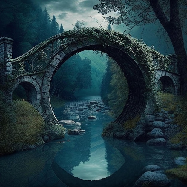 Древний таинственный мост