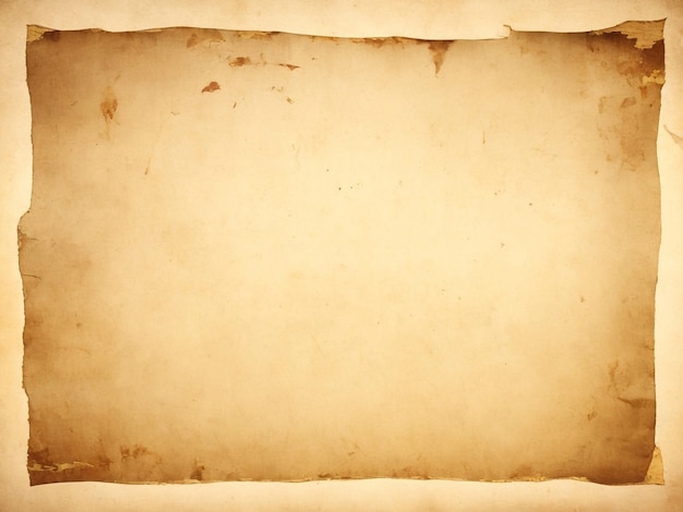 Ancient old brown vintage paper sheet and grunge texture background