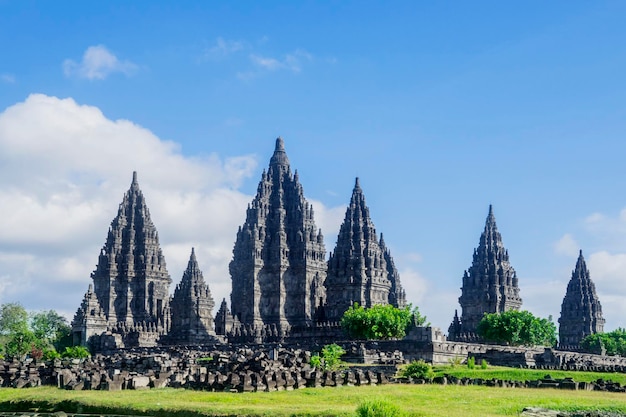 Ancient Prambanan temple architecture