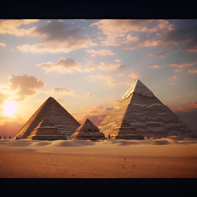 the ancient pyramid in egypt