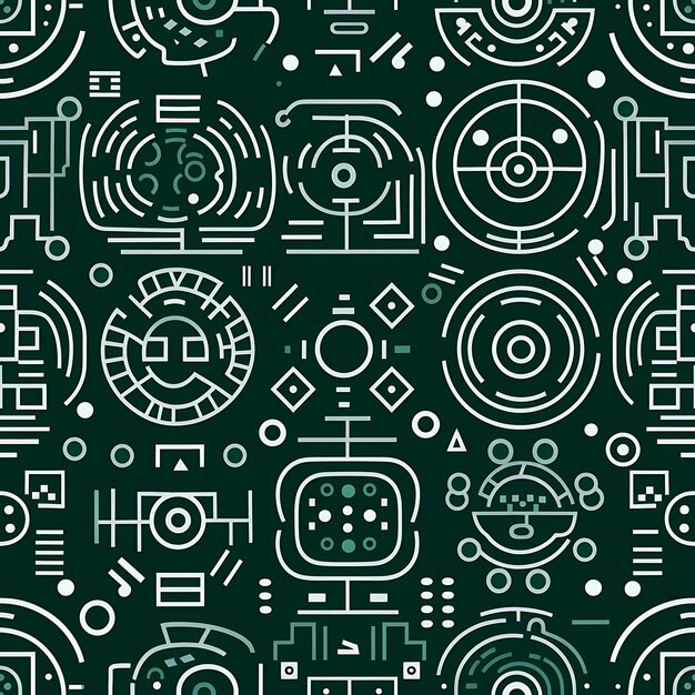 Ancient relics patterns collection of minimalist vector designs featuring abstract vector 2dcreative