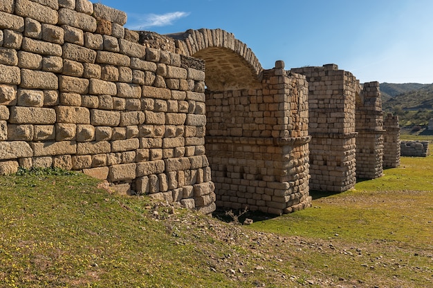 Ancient Roman bridge of Alconetar